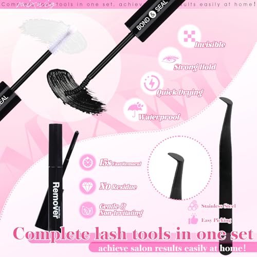 Lash Clusters Kit 1596PCS | Wispy Volume Eyelash Extensions for Beginners