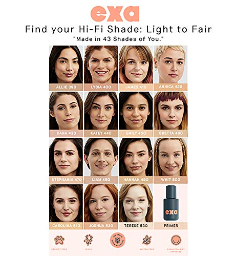 Exa Beauty Natural High Fidelity Foundation - Annica 420, Vegan & Clean
