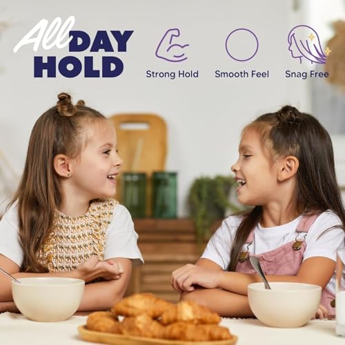 Gumi Good Clear Hair Elastics 1/2" - Snag-Free & Strong Hold