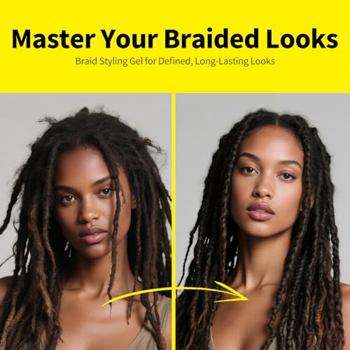 Biotin Braid Gel Extreme Hold - SEVICH Hair Styling Gel for Braids & Edges 3.5oz