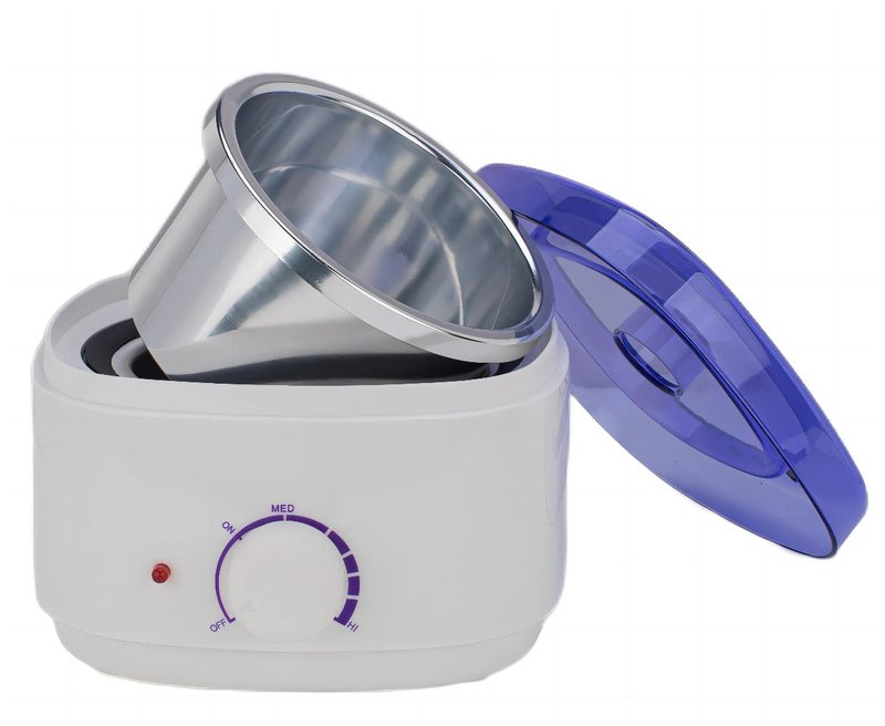 Professional Electric Wax Warmer and Heater for Soft, Paraffin Warm Crème and Strip Wax | Wax Melter for Hair Removal with Adjustable Temperature for Salon Quality Results
