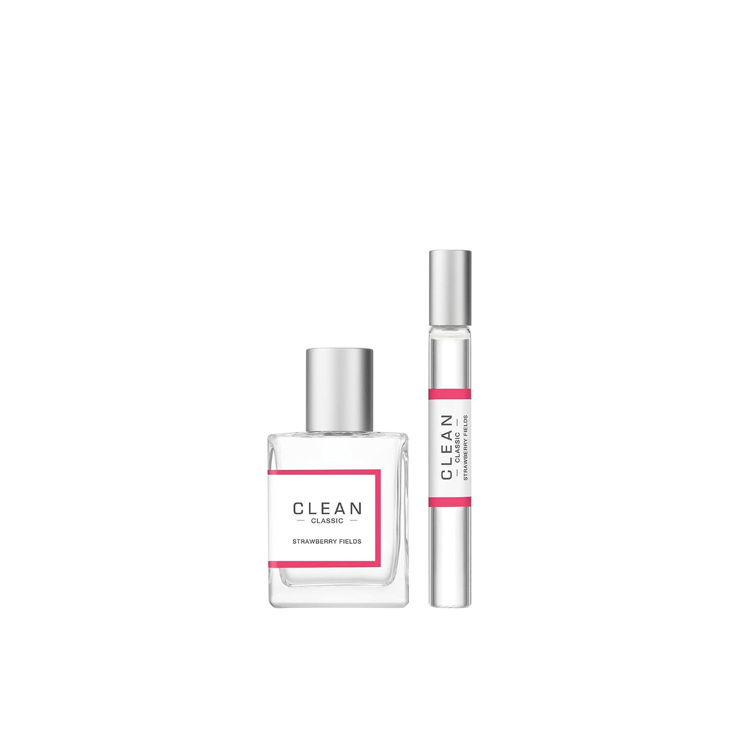 Fresh Laundry Perfume Duo - Full & Travel Size | Juicy Berry Notes & Warm Cotton Scent, Perfect Gift Set