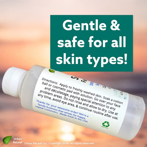 Urban ReLeaf Acne Solution Facial Toner, 4 Fl Oz - Soothe Breakouts & Reduce Pores