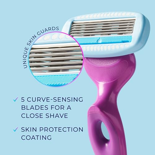 Schick Hydro Silk Moisturizing Razor Blade Refills 6 Count for Women