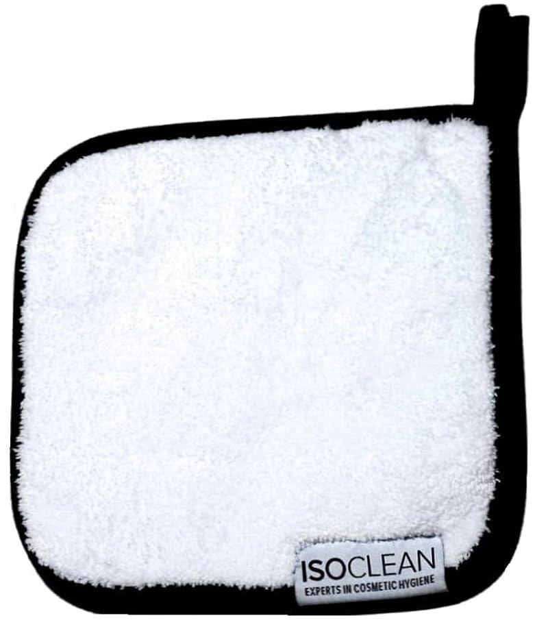 Isoclean Microfibre Towel - Soft, Absorbent Cloth for Makeup Brushes (8x8 in)