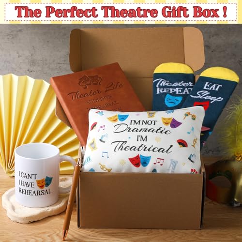 Didaey 7 Pcs Theatre Gifts for Women Girls, Broadway Musical Drama