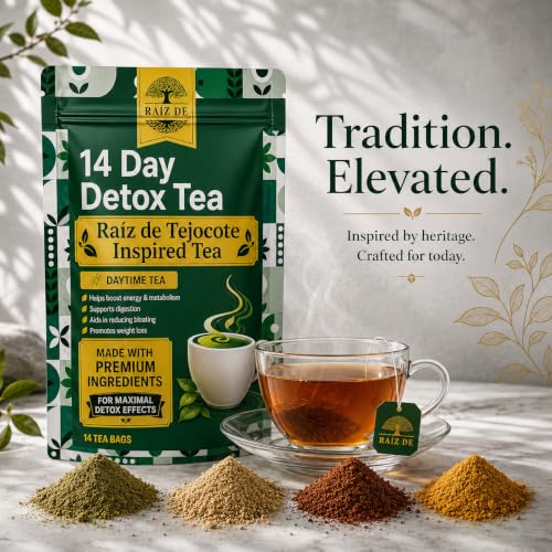 14-Day Herbal Wellness Tea Blend with Green Tea & Cassia Seed