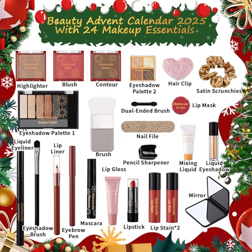 CHARMCODE 24-Day Christmas Makeup Advent Calendar 2025