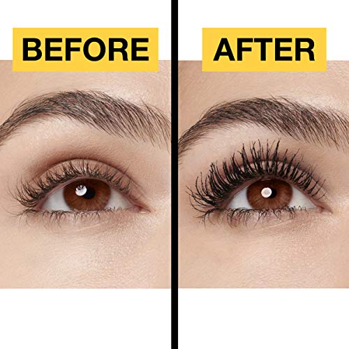 Maybelline Volum' Express Colossal Waterproof Mascara Glam Black 0.27 Fl Oz Pack of 2