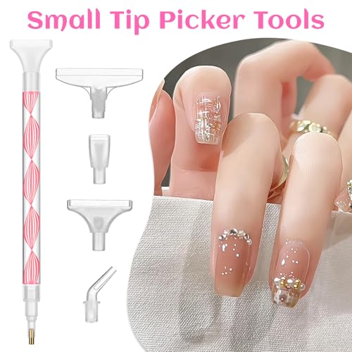 Rhinestone Picker Tool Kit - Dual-Ended Applicator with Tray