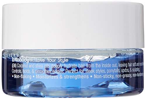 Lottabody Control Me Edge Gel with Coconut Shea Oils, 2.25 oz (Pack of 2)