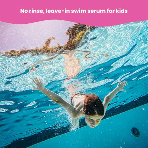 Kids Swim Shield Hair Protectant Spray - Chlorine & Sun Barrier, 8.5 oz