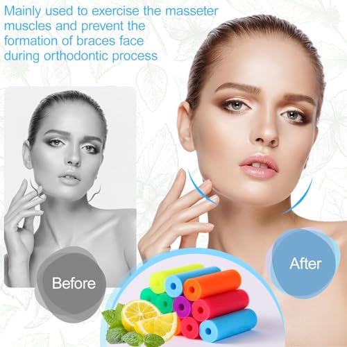 12PCS Soft Silicone Aligner Chew for Invisalign with Case