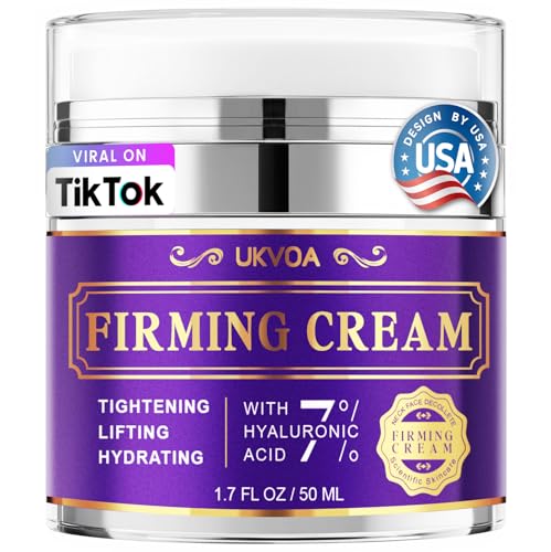 UKVOA 1.7 Fl Oz Retinol Neck & Face Wrinkle Cream for Women - Firming & Anti-Aging