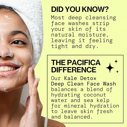 Pacifica Kale Detox Face Wash for Oily & Acne-Prone Skin - 5 fl oz