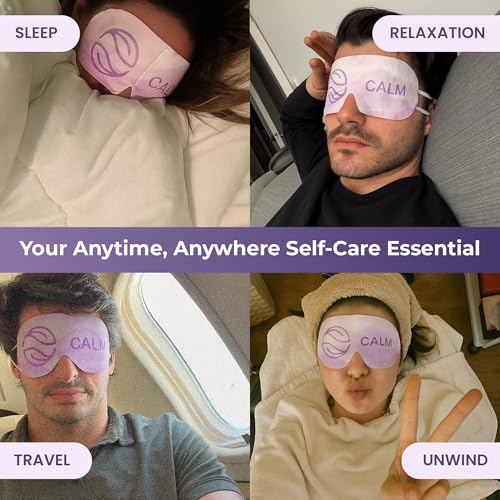 Body Restore Heated Eye Mask for Dry Eyes 5 Pack ? Fathers Day Gift for Dad, Birthday Gifts for Women and Men, Self Heating Warm Compress, Relaxation ? Variety