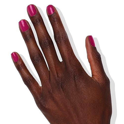 LONDONTOWN UV Gel Nail Polish - Glossy Sangria Purple, Vegan & Non-Toxic