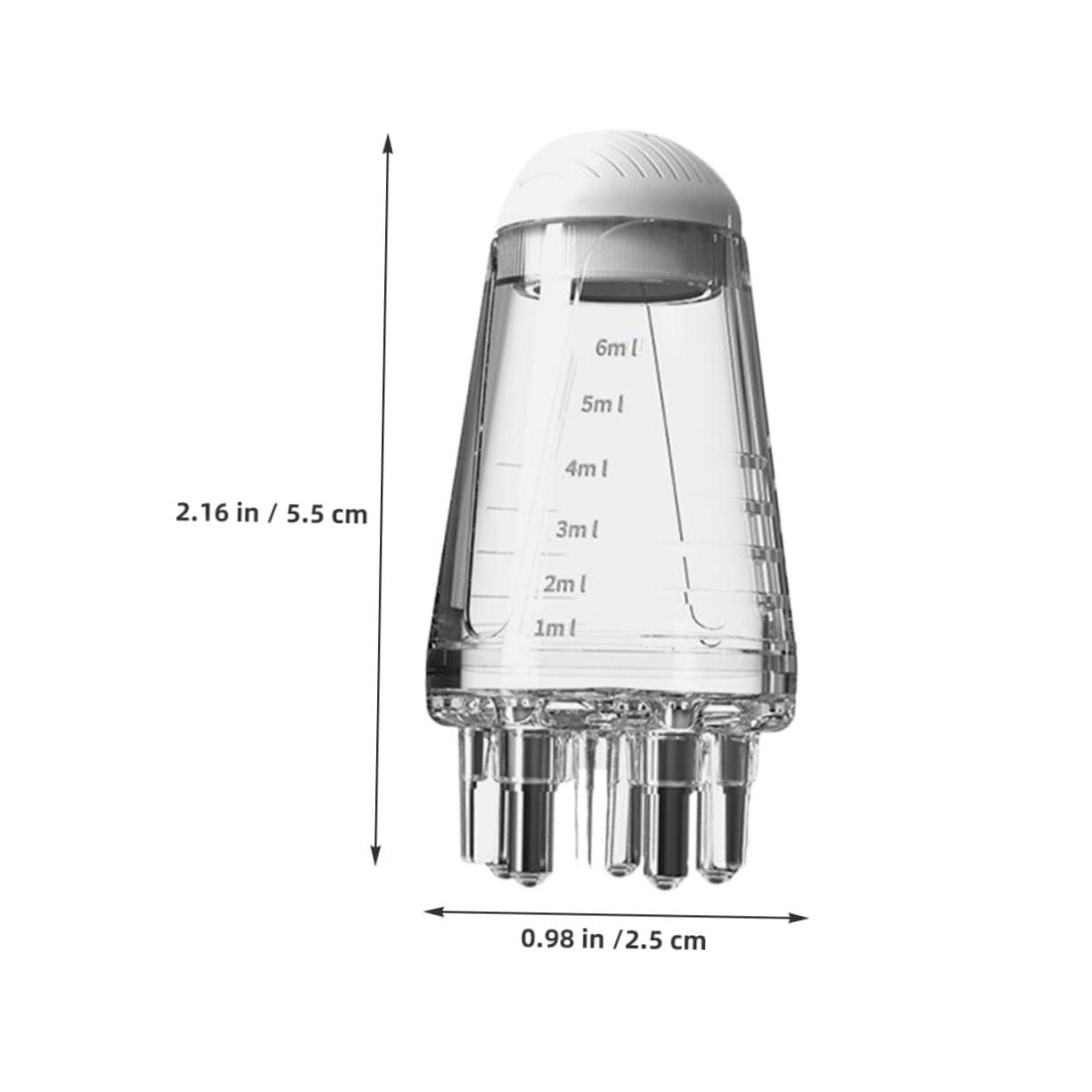 Hair Oil Scalp Applicator Comb - Portable Essential Oil Treatment Tool | Massage Brush & Roller