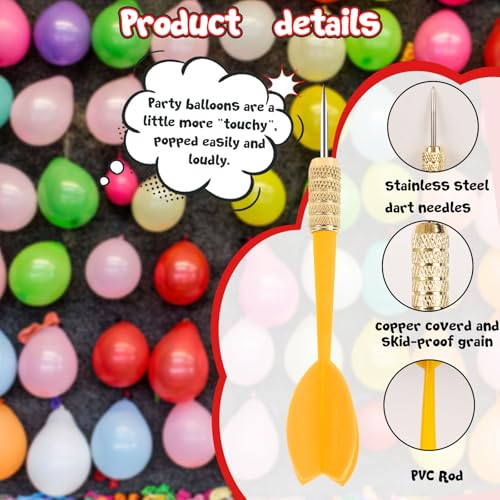 LovesTown 1000 PCS Carnival Darts & Balloons Set for Parties