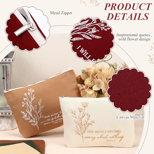 Huhumy 10 Pcs Christian Christmas Gifts for Women - Bible Color