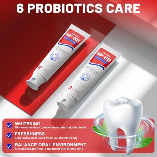 Woadee SP-6 Probiotic Whitening Toothpaste with Hydroxyapatites