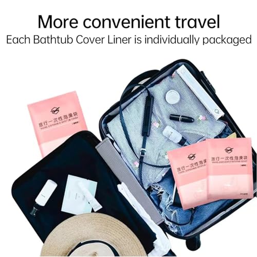 Swingers 10 Pack Disposable Bathtub Cover Liners - Waterproof & Thickened