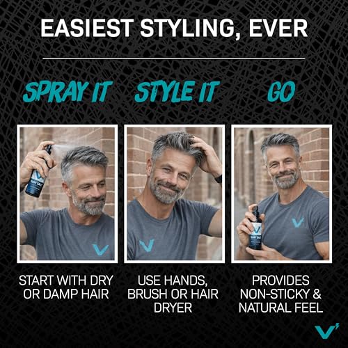 VOLT Grooming Sea Salt Spray for Hair & Beard, Fragrance Free, 5 Fl Oz