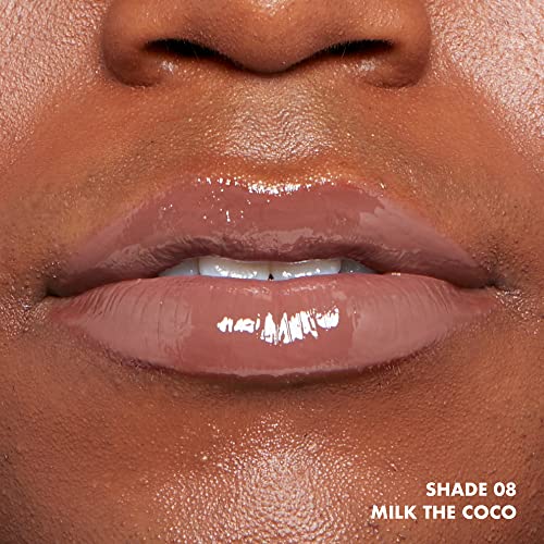 NYX Milky Gloss Vegan Lip Gloss - 12HR Hydration in Milk The Coco