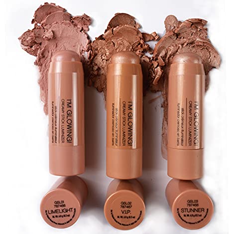 Palladio I'm Glowing Creamy Stick Luminizer - Limelight | Vegan Highlighter