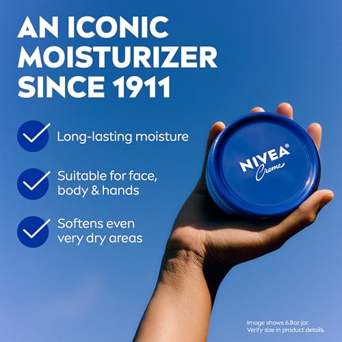 NIVEA Creme Daily Moisturizing Cream for Face, Hands & Body - 16 OZ