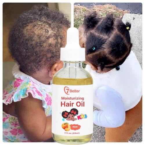 7better LLC Natural Baby & Kids Nourishing Hair Growth Serum with Black Seed Oil