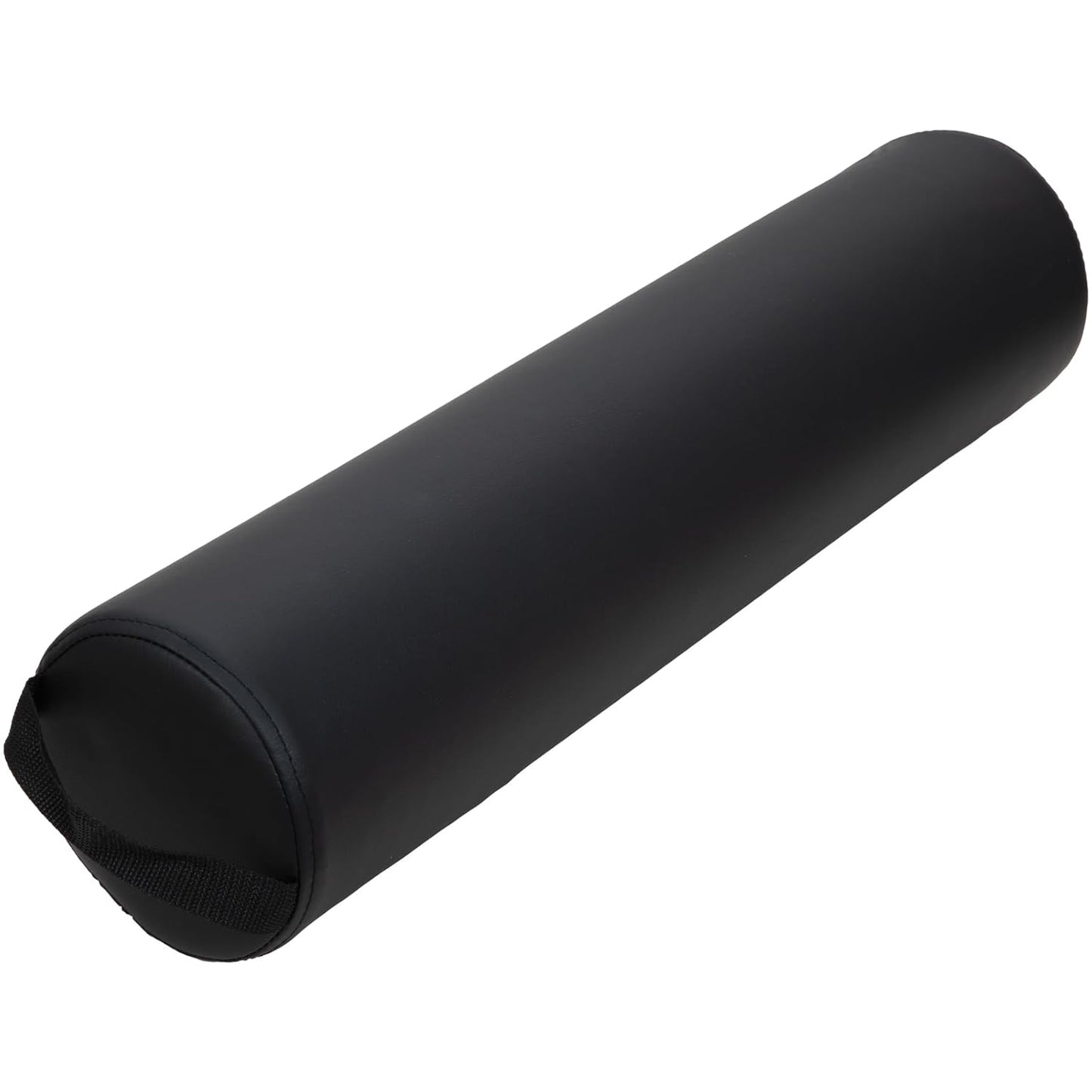Full Round Bolster Pillow - Crème Oil & Stain-Resistant | Ideal for Massage & Yoga, 6” R x 26” L