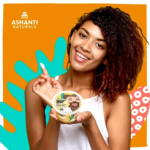 Ashanti Naturals Yellow Shea Butter 8oz - Natural Body & Hair Moisturizer