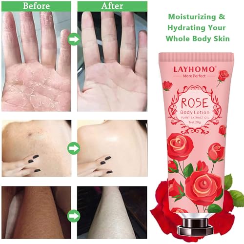 12 Pack Body Lotion Gift Set for Women - Natural Fragrance & Moisturizing