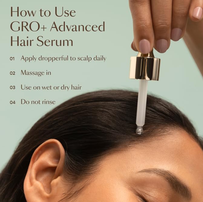 VEGAMOUR GRO+ Advanced Essentials Kit - Boost Hair Density, Reduce Shedding | Color Safe, Vegan, Cruelty-Free