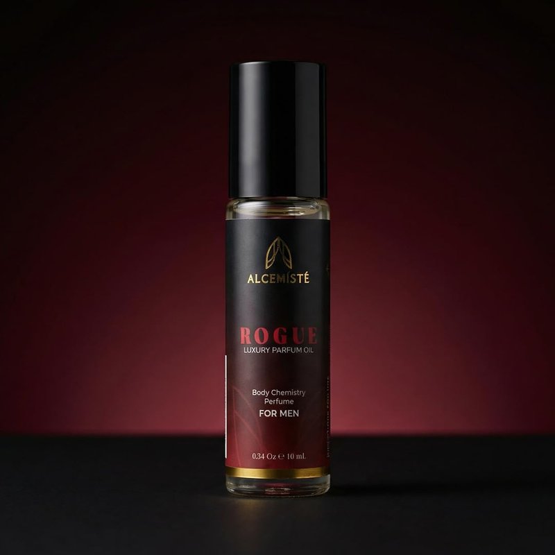 Pheromone Cologne For Men - Concentrated Oil-Based Perfume | Long-Lasting Amber & Musk Scent - 0.34 oz