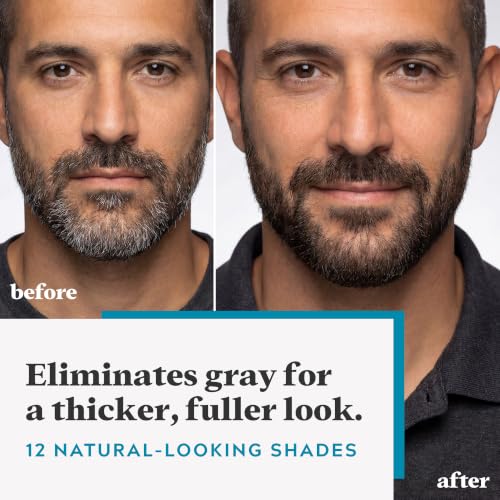 Just For Men Mustache & Beard Dye, Deep Dark Brown M-46 - Keratin Enriched