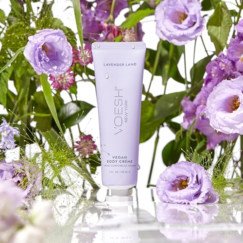 VOESH Vegan Body Moisturizer with Lavender - 3oz Natural Skincare
