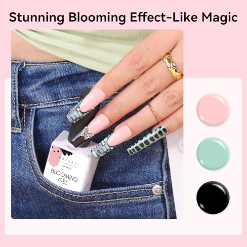 Clear Blooming Gel 2 Pack - 15ml UV LED Nail Art Polish
