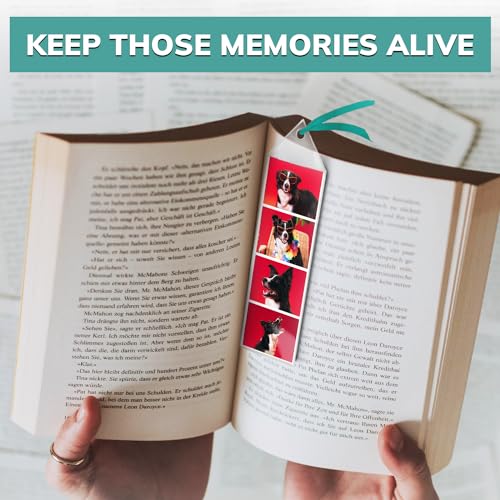 Personalized Vinyl Photo Booth Sleeves for Shutterbooth Photos - 50-Pack