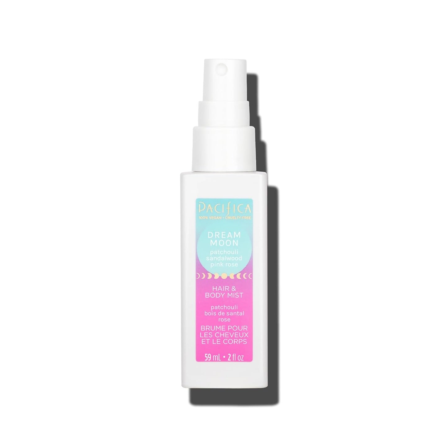 Pacifica Island Vanilla Hair Mist | Mood-Lifting Perfume Spray, Paraben-Free, Vegan, 6 oz