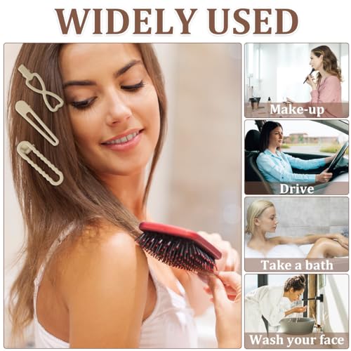 30 Pack Alligator Hair Clips - Thick & Thin Hair Styling Accessories for Women & Girls