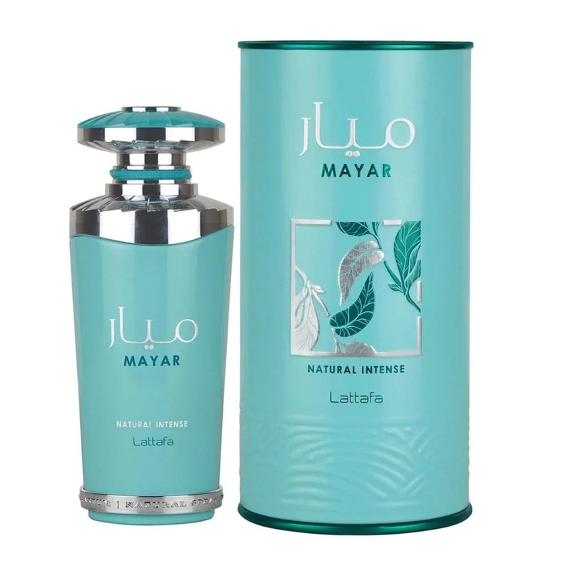 Lattafa Mayar Natural Intense Eau de Parfum Spray - 3.4 Oz | Long-Lasting Fragrance for Women