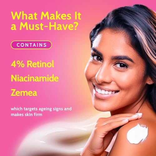 Chemist at Play Anti-Aging Body Lotion with Retinol & Niacinamide - Brightening Moisturizer for Dry & Oily Skin, 7 oz