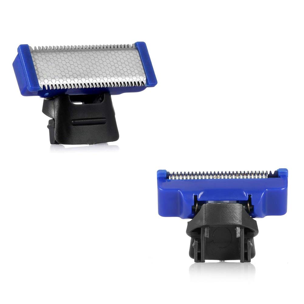 Replacement Heads for Electric Shaver Cleaning Trimmer Head Solo Trimmer Replacement Cutter Head Hybrid Razors Blades (Pack of 6)