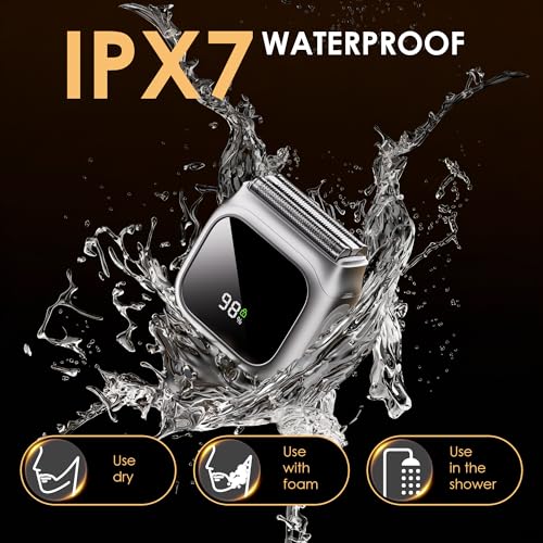 NXB Electric Foil Shaver for Men, Waterproof Portable Beard Trimmer