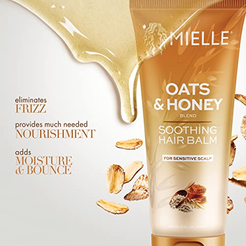 Mielle Organics Oats & Honey Soothing Hair Balm for Nourishment