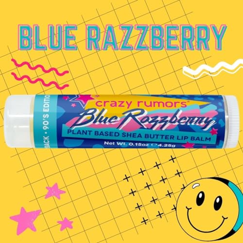 Crazy Rumors 90's Mix Lip Balm 4-Pack - Vegan & Natural Flavors