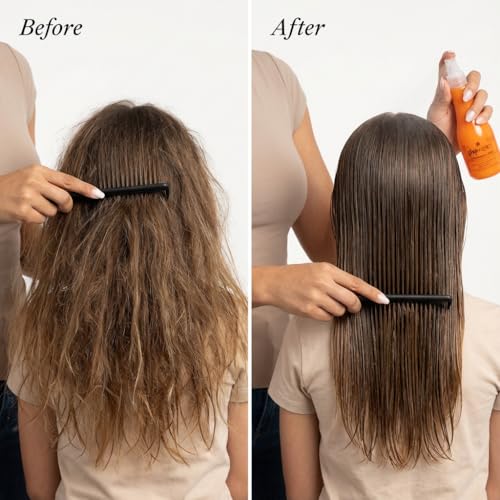 Glop & Glam Creamsicle Detangler & Leave-In Conditioner Spray for Kids