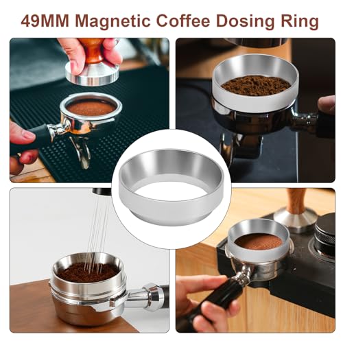 49mm Aluminum Coffee Dosing Funnel - Essential Espresso Accessory